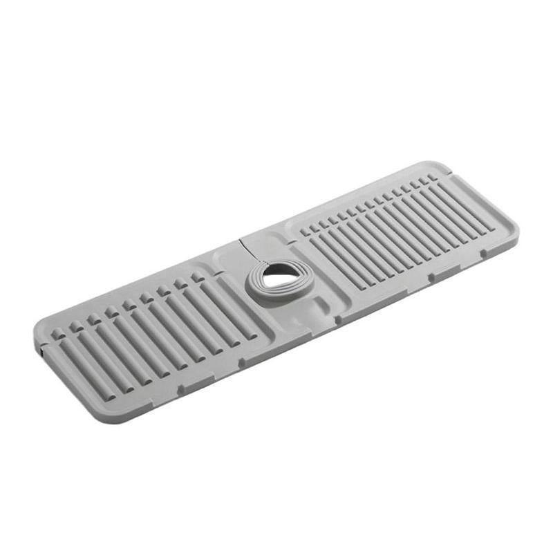 Tap Mat for Kitchen Sink, Splash Guard, Silicone Drying Mat, Quick Drying Stone Sink Tray ✨