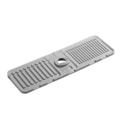 Tap Mat for Kitchen Sink, Splash Guard, Silicone Drying Mat, Quick Drying Stone Sink Tray ✨