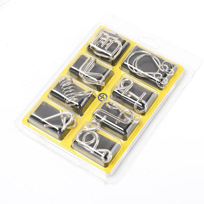 🎁 Metal Montessori Puzzle Solving