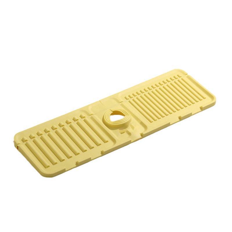 Tap Mat for Kitchen Sink, Splash Guard, Silicone Drying Mat, Quick Drying Stone Sink Tray ✨