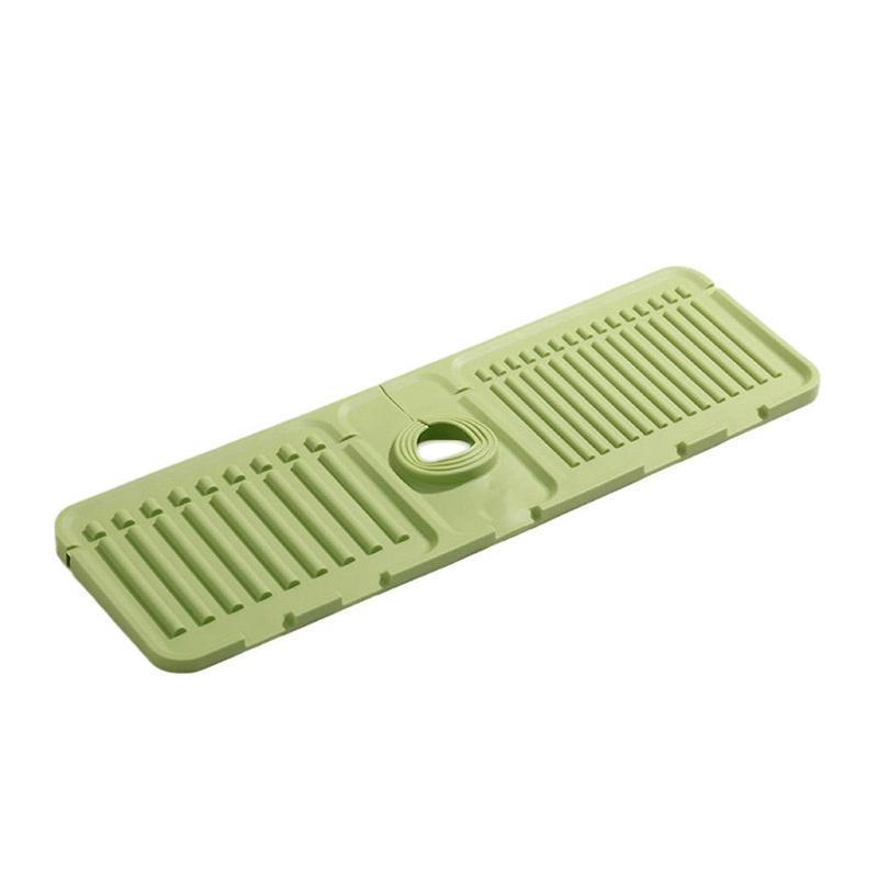 Tap Mat for Kitchen Sink, Splash Guard, Silicone Drying Mat, Quick Drying Stone Sink Tray ✨
