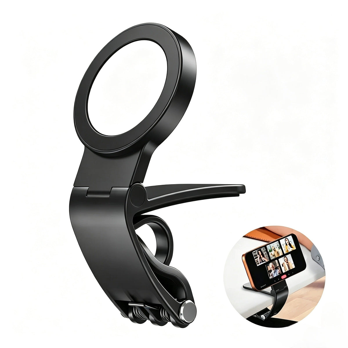 🔥LAST DAY 49% OFF🧲Magnetic Car Phone Mount 📱Dashboard Clip Holder for Magnetic Smartphones