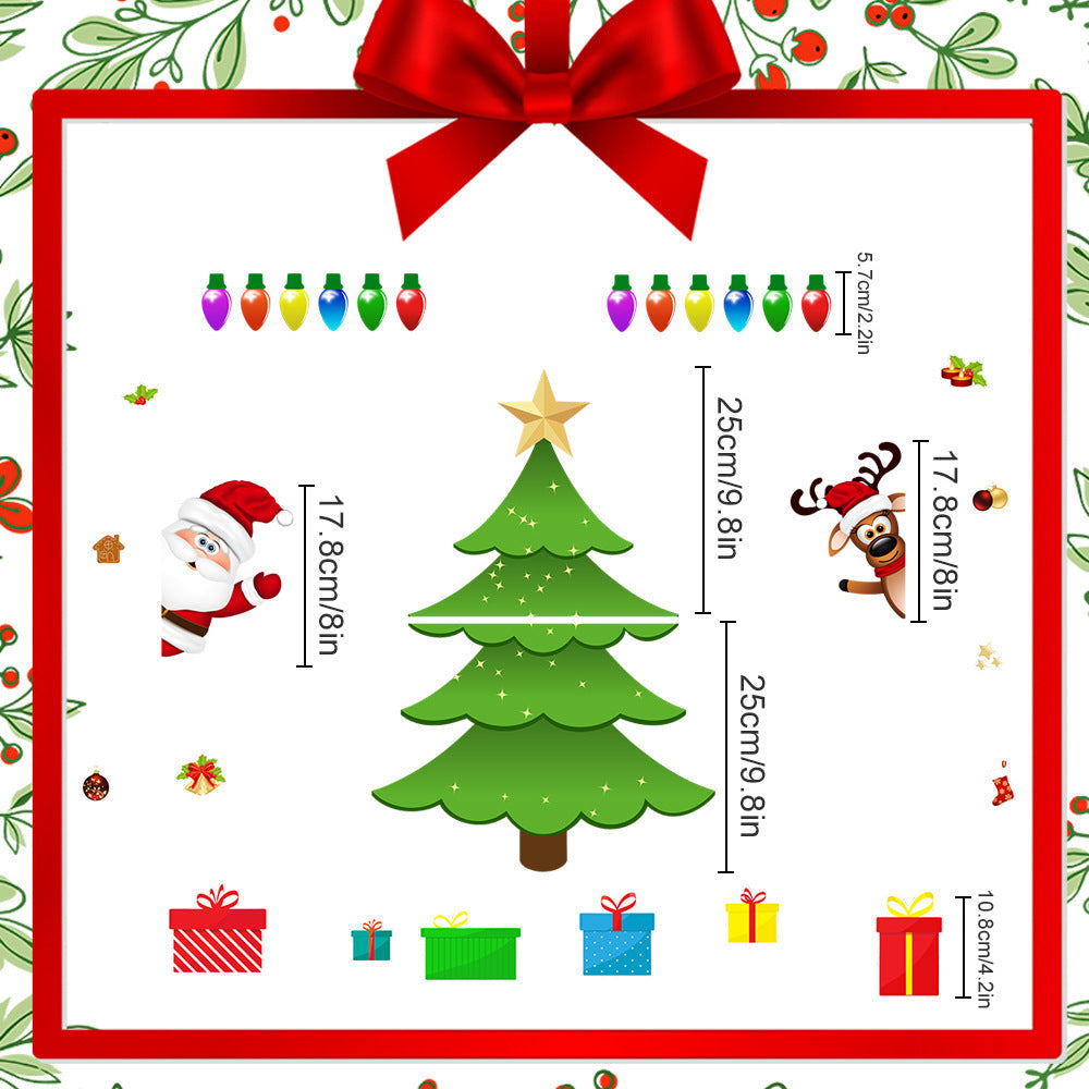Christmas Refrigerator Magnets,Christmas Tree Magnets for Fridge Stickers Decoration 🎄