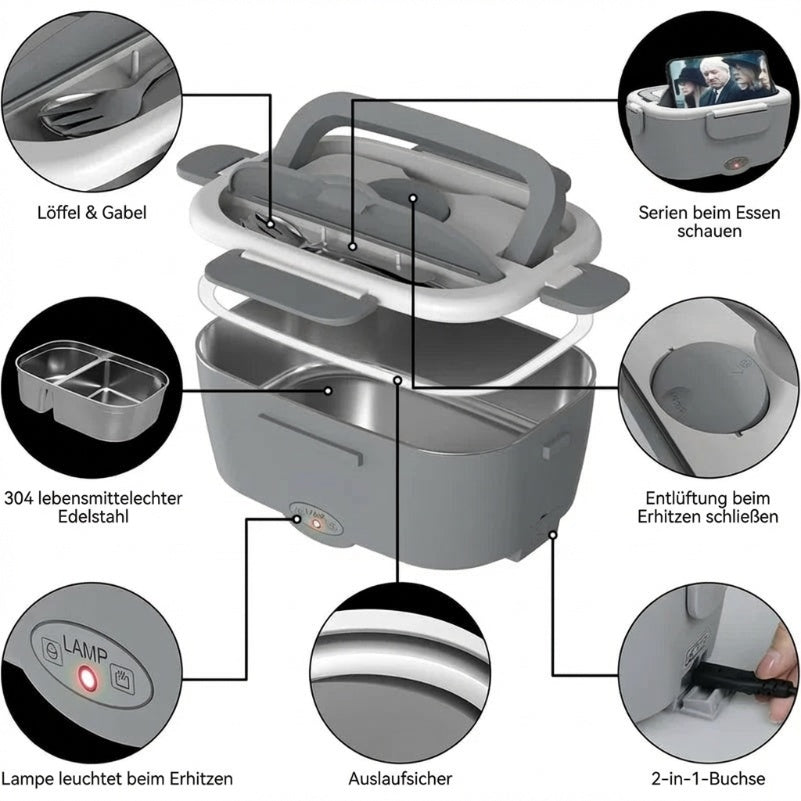 🍱 Portable food warmer