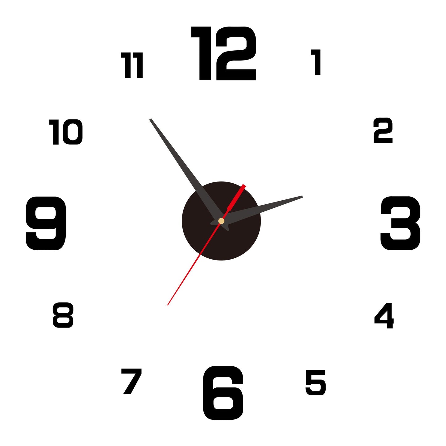 🥳2026 HOT SALE🥳⏰3D DIY Luminous Acrylic Wall Clock Set