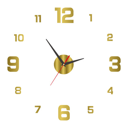 🥳2026 HOT SALE🥳⏰3D DIY Luminous Acrylic Wall Clock Set
