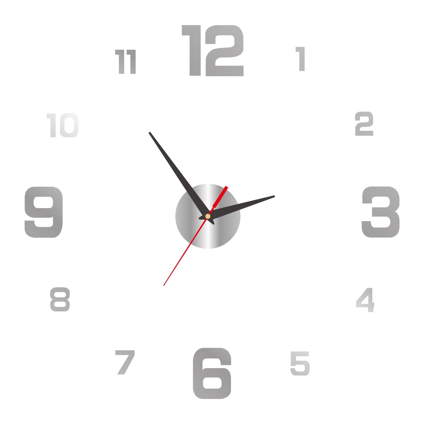 🥳2026 HOT SALE🥳⏰3D DIY Luminous Acrylic Wall Clock Set