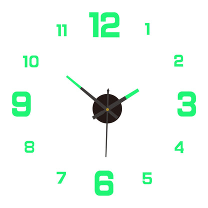 🥳2026 HOT SALE🥳⏰3D DIY Luminous Acrylic Wall Clock Set