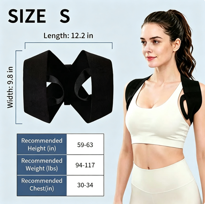 Shoulder Straps Posture Support for Men & Women 🧘