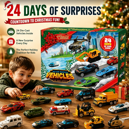 🔥 2026 Christmas Car Advent Calendar – 24 Surprises Before Christmas