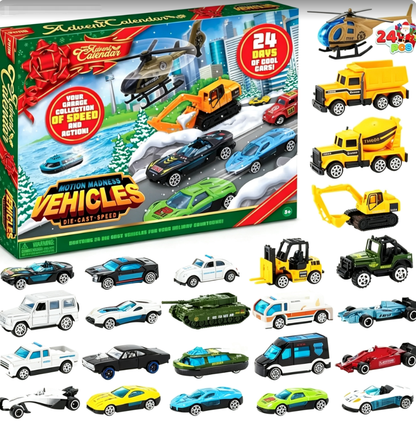 🔥 2026 Christmas Car Advent Calendar – 24 Surprises Before Christmas