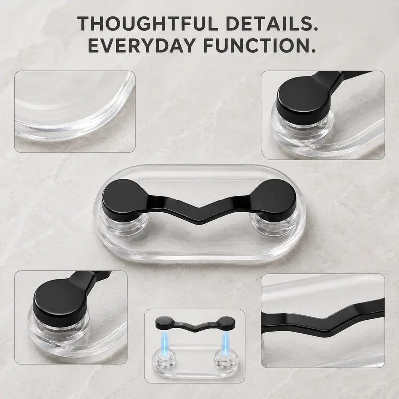 Strong Dual-Point Magnetic Holding Mechanism