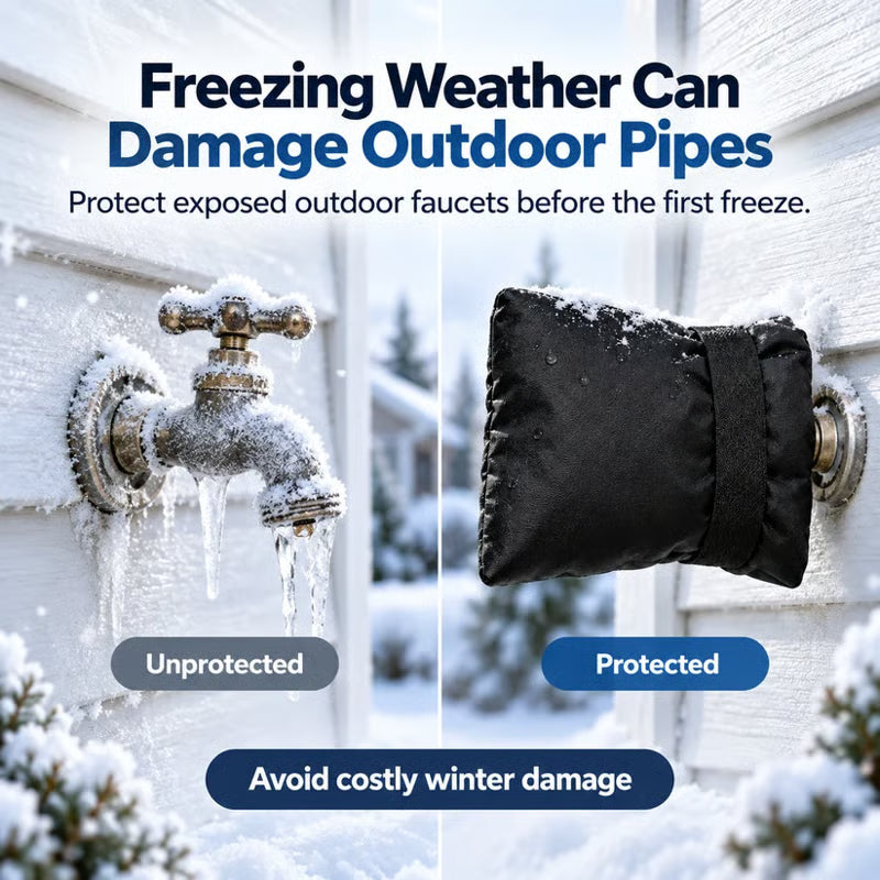 🔥Black Friday Deal❄️ Outdoor Faucet Cover | Winter Freeze Protection Insulated Spigot Protector