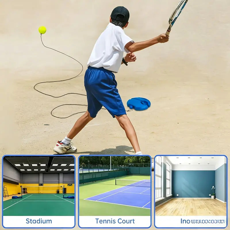 Tennis-Trainer Set 2pcs Tennis Bouncing Balls🎾💥