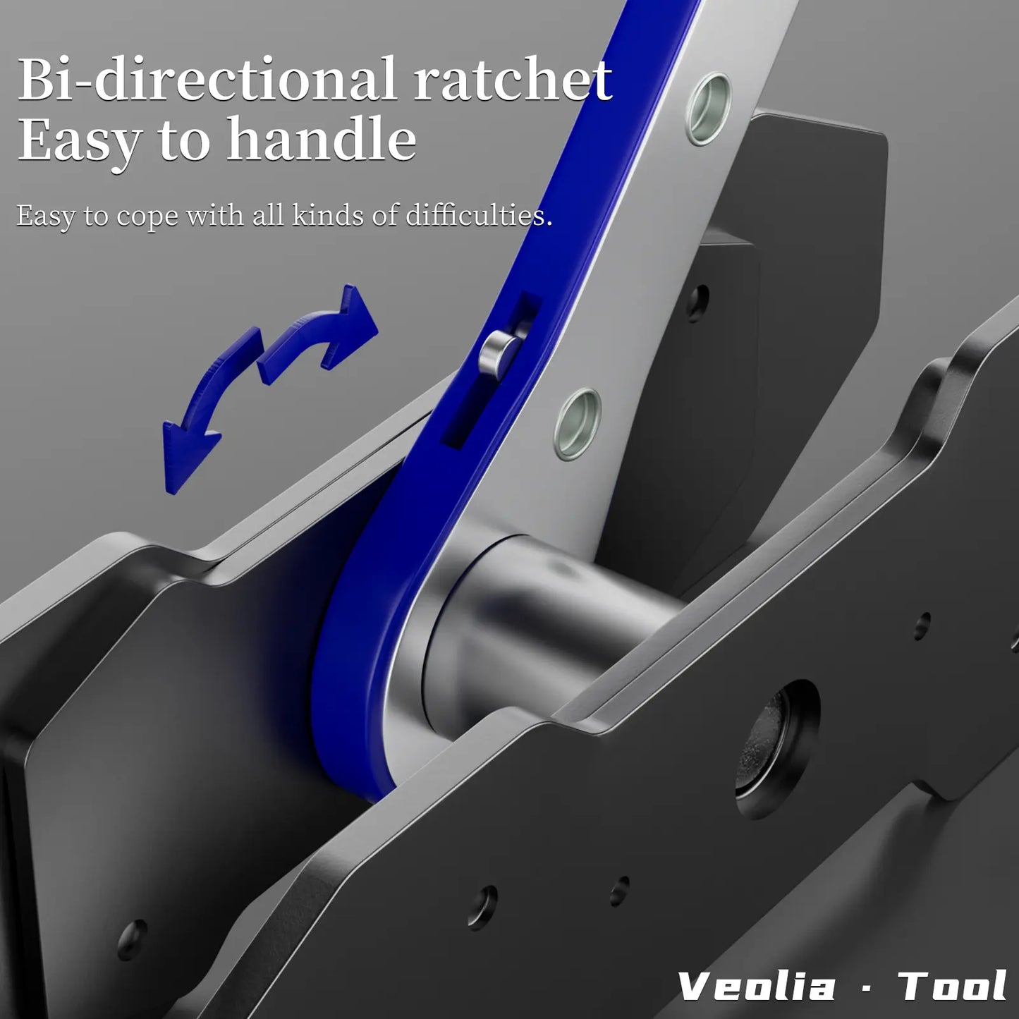 Brake Caliper Piston Press Tool – 360° Rotating Wrench
