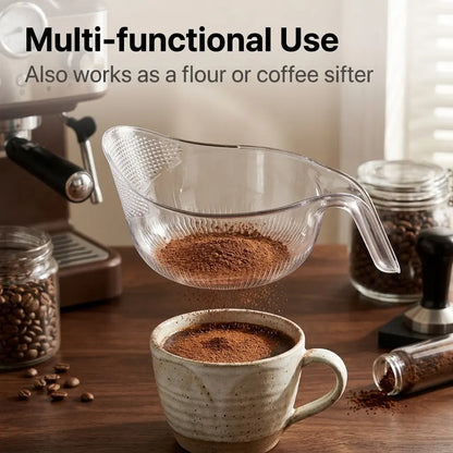 Aesthetic Multifunctional Rice Strainer with Handle 🥣