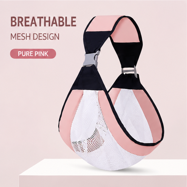 Lightweight Baby Sling Carrier | Breathable & Travel-Friendly