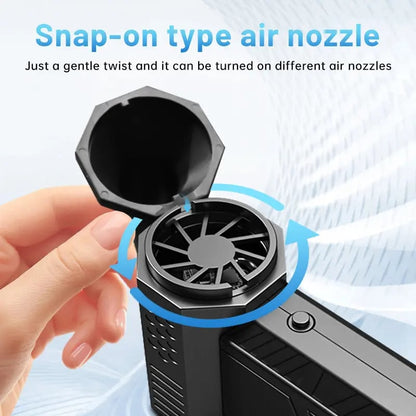 🚀130,000 RPM Turbo Fire Starting Fan｜Camping Fire Ignition, Leaf Blower, Car Detailing Cleaner