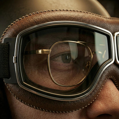 🕶️ OTG Vintage Motorcycle Goggles (Fits Over Glasses)