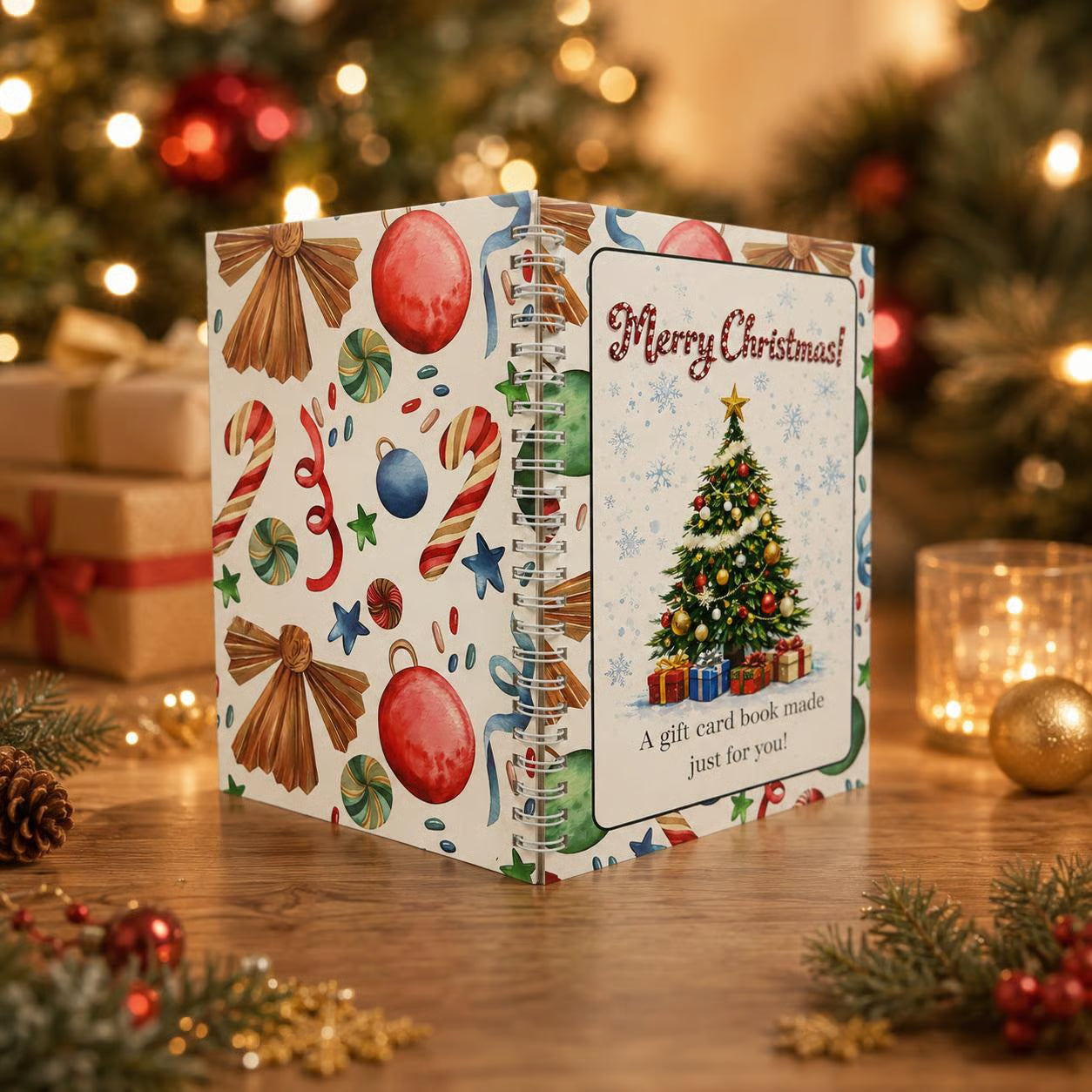 Christmas Gift Card Book