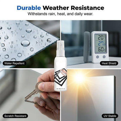 🪟  One Way Mirror Spray | Streak-Free Cleaner for Glass, Windows &  Mirrors