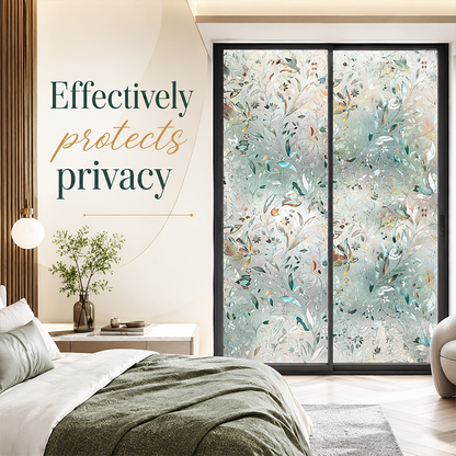 Static Cling Window Privacy Film UV Blocking Mirror Tint