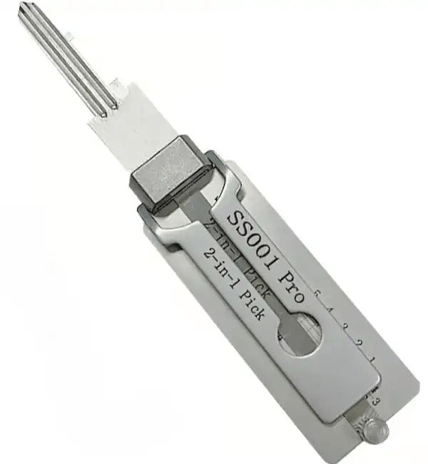 ⚡SS001 Pro Locksmith Tool Set — Stainless Steel, Precision Decoder & Pick