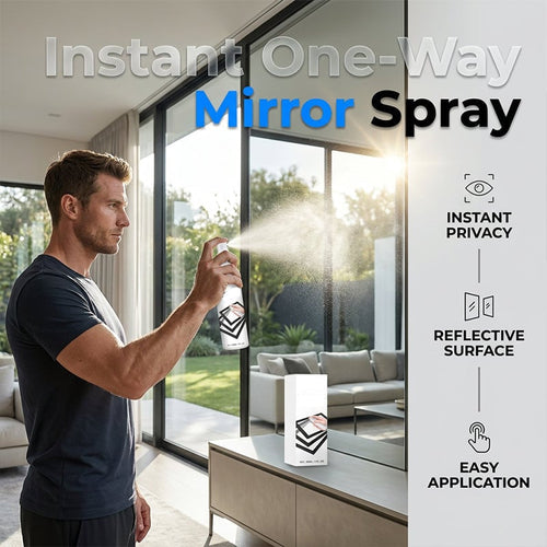 🪟  One Way Mirror Spray | Streak-Free Cleaner for Glass, Windows &  Mirrors