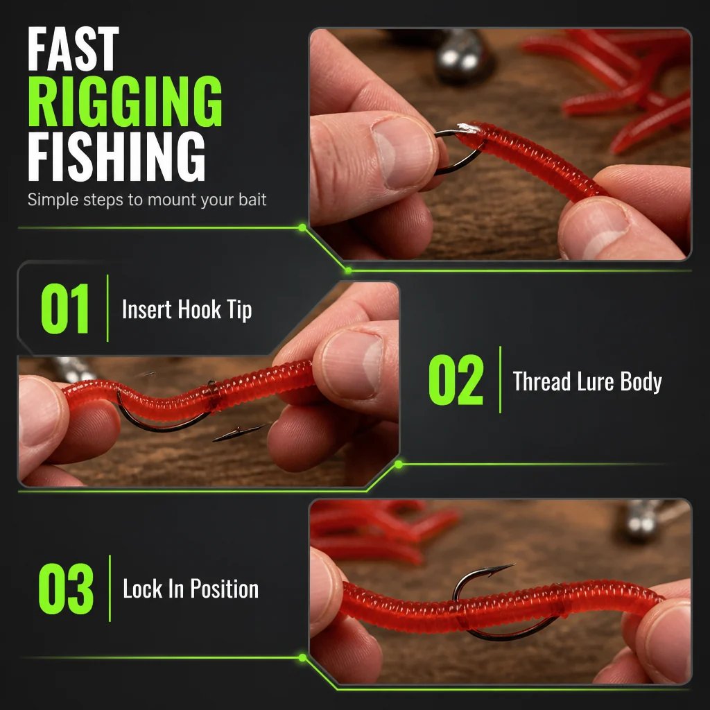 📢📢Simulation Earthworm Soft Fishing Lures Shrimp Scented Artificial Worm Baits for Freshwater and Saltwater Pack of 50 or 100