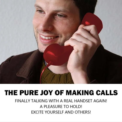 Retro telephone handset with Type-C interface