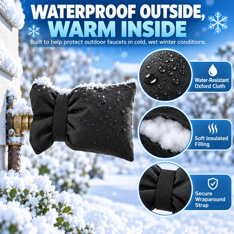 🔥Black Friday Deal❄️ Outdoor Faucet Cover | Winter Freeze Protection Insulated Spigot Protector