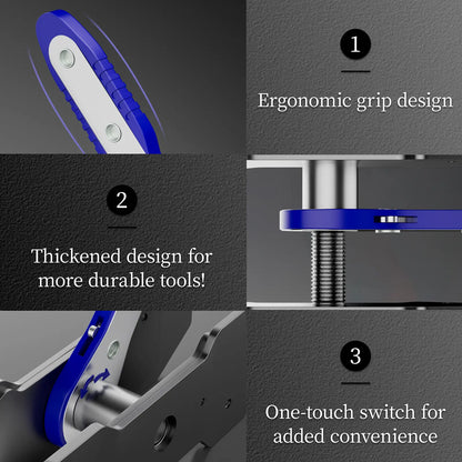 Brake Caliper Piston Press Tool – 360° Rotating Wrench