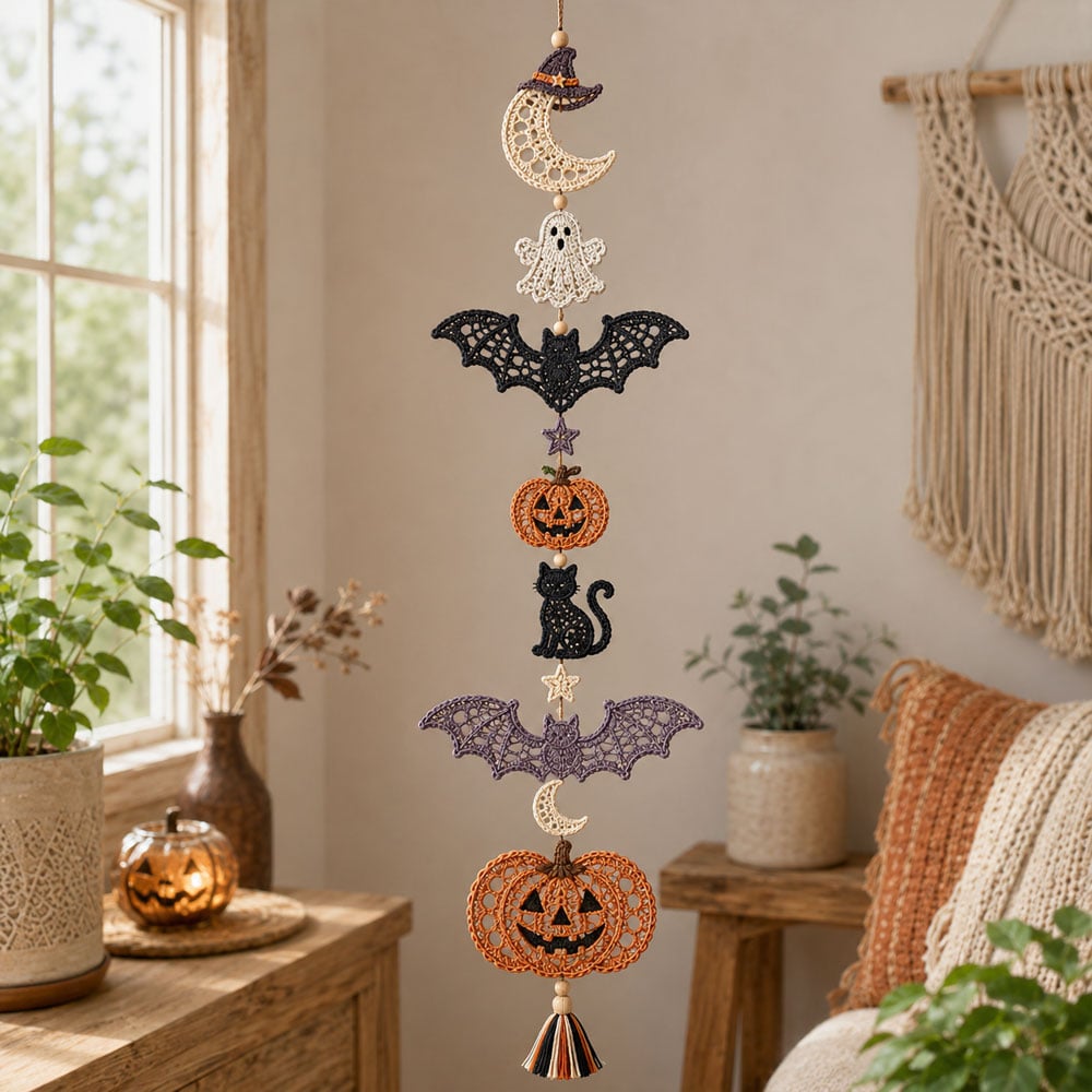 Hummingbird Garden Cascade DIY Crochet Kit