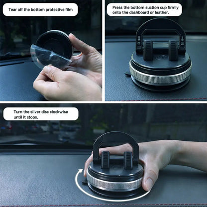 Car Phone Holder 360 Degree Rotation, Suitable for Car Navigation In-Car Dashboard 📱