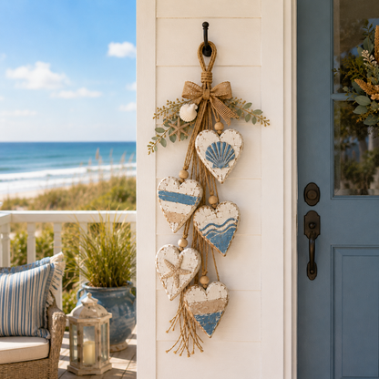 🍂🤎Hanging Heart Wall Decor