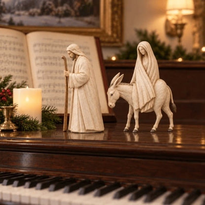 🔥  🌟 Journey to Bethlehem Christmas Nativity Scene Set ✨