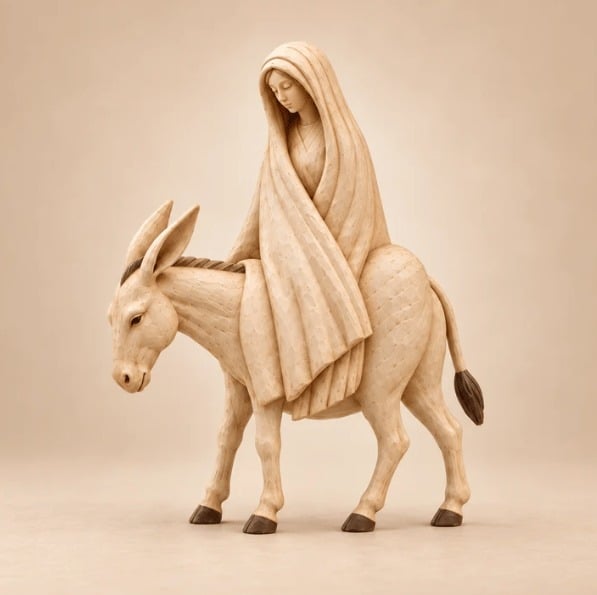 🔥  🌟 Journey to Bethlehem Christmas Nativity Scene Set ✨
