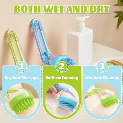 Pet Grooming Bath Brush with Shampoo Dispenser🐾