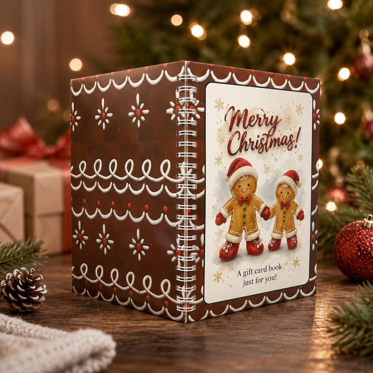 Christmas Gift Card Book
