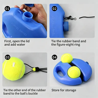 Tennis-Trainer Set 2pcs Tennis Bouncing Balls🎾💥