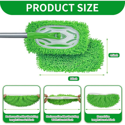 Washable Microfiber Mop Pads [Pack of 4]