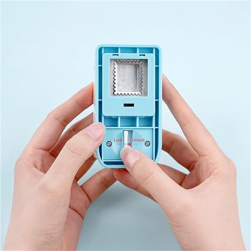 🔥3D Stamp Shape Punch– Ideal for Scrapbooking, Journals, Paper Crafts, DIY Projects & Cardstock