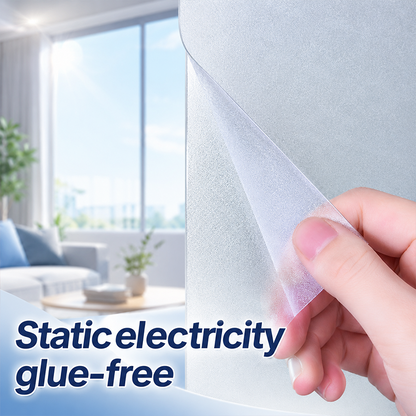 Static Cling Window Privacy Film UV Blocking Mirror Tint
