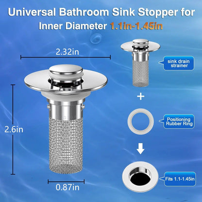 🔥 Stainless Steel Floor Drain Filter
