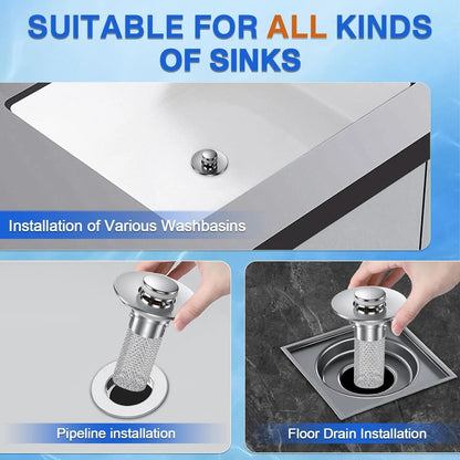 🔥 Stainless Steel Floor Drain Filter