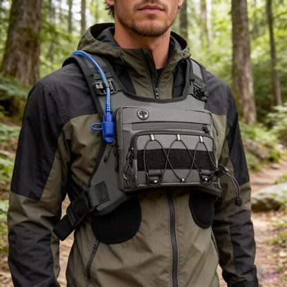 Multi-Functional Hydration Tactical Sling Chest Bag