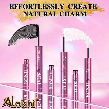 2 in 1 Bond & Seal Eyelash Adhesive, Black/White Waterproof Gentle Lightweight Strong Hold Glue🖤🤍