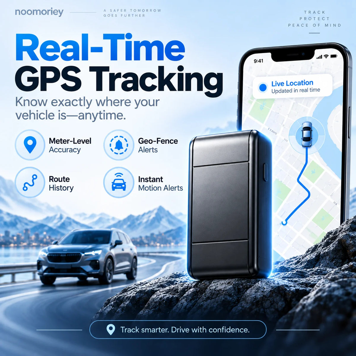 Smart 4G GPS Vehicle Tracker – Real-Time Locator & Anti-Theft Security System！！！