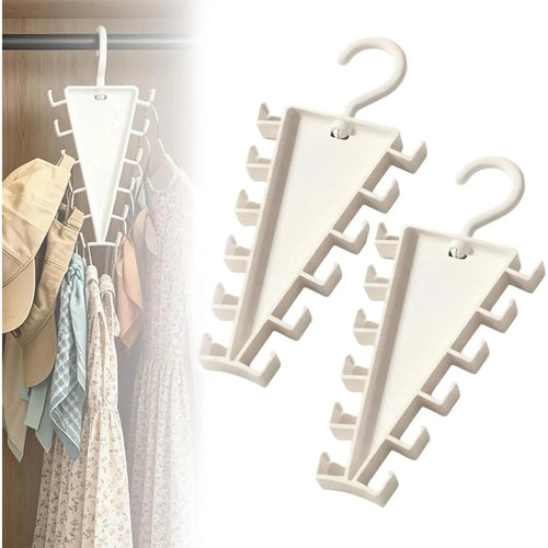 👚 12-Hook Rotating Closet Organizer – Save Space & Keep Accessories Organized
