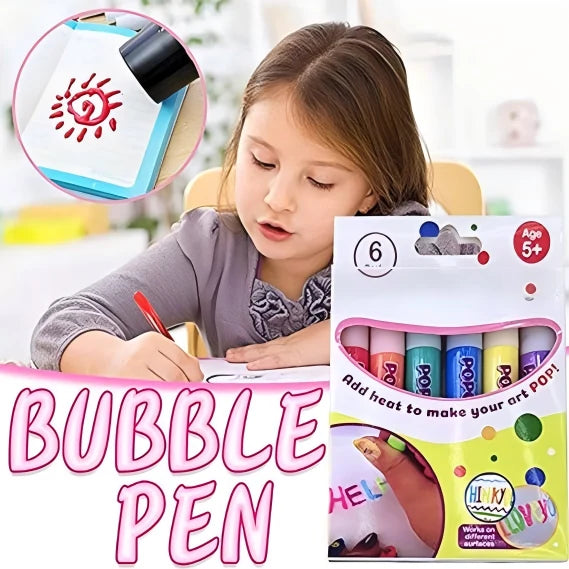 💥LAST DAY BUY 2 GET 1 FREE!!🎁🔮Magic Pen – Draw 3D with one stroke!🎄 DIY Bubble Popcorn Drawing Pens